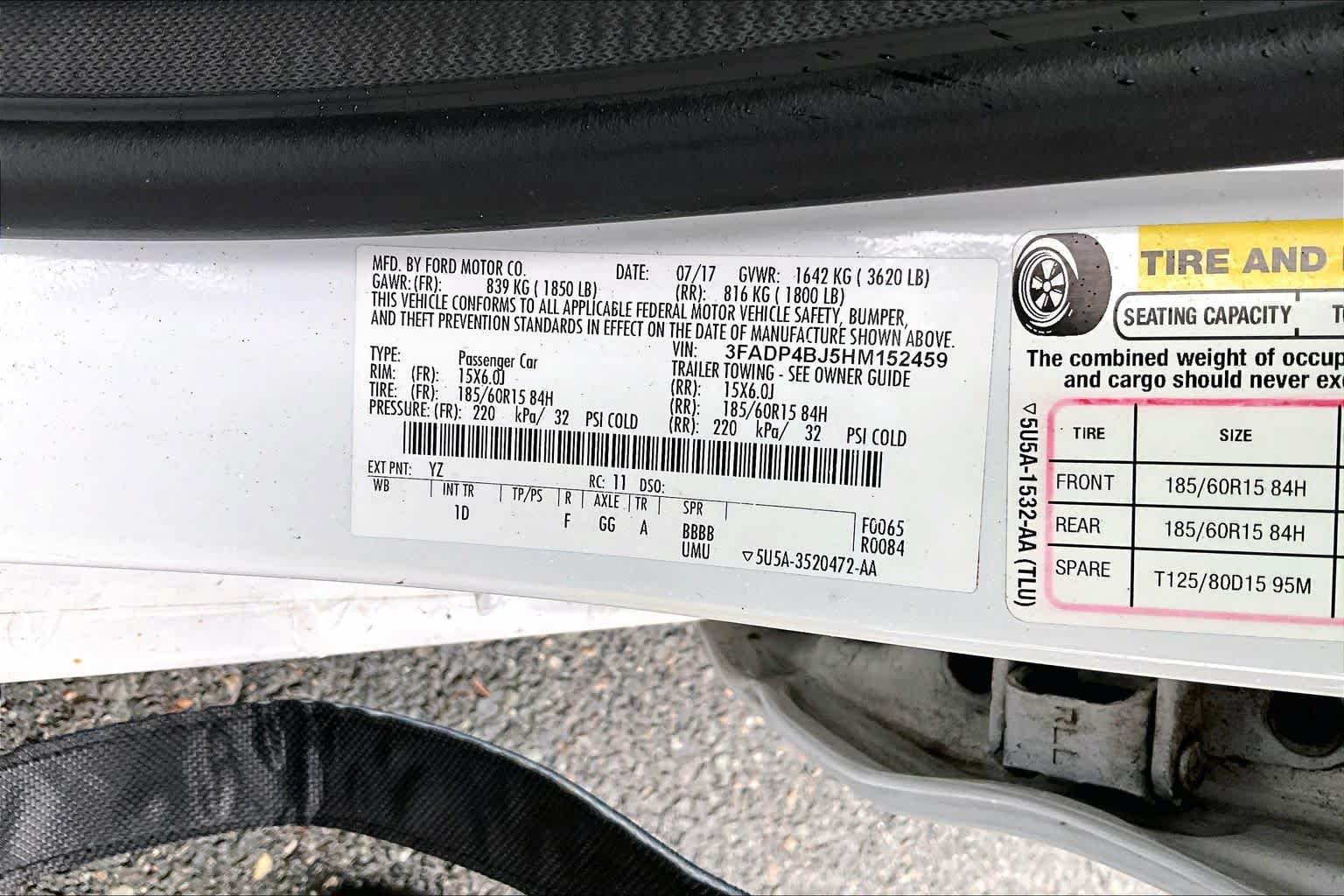 Used 2017 Ford Fiesta SE FWD image 34