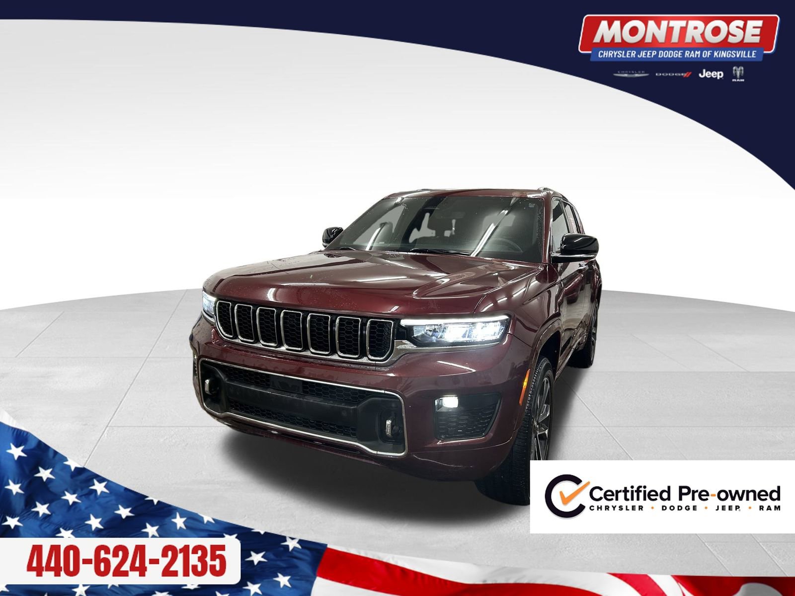Certified 2023 Jeep Grand Cherokee Overland