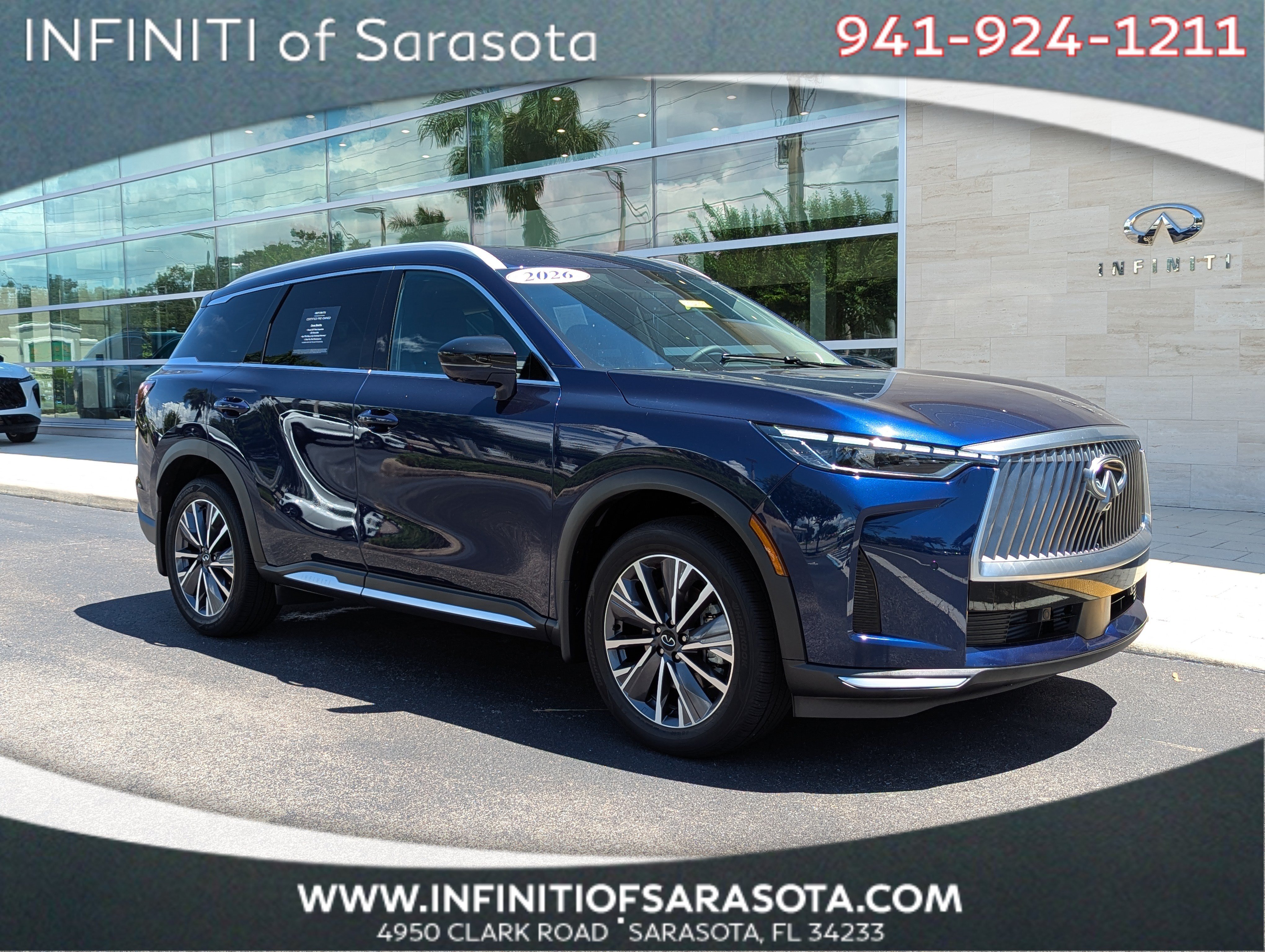 Certified 2026 INFINITI QX60 Luxe w/ Cargo Package FWD image 1