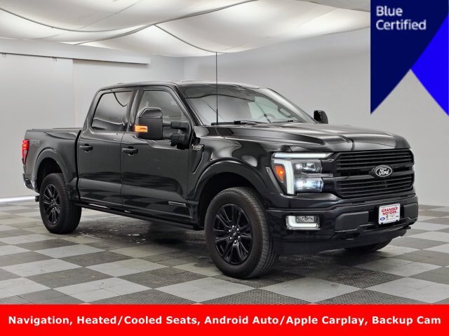 Certified 2025 Ford F150 Platinum w/ FX4 Off-Road Package