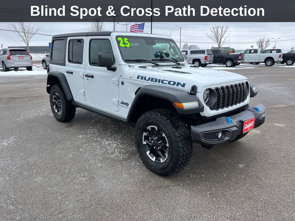 Used 2025 Jeep Wrangler Unlimited Rubicon 4xe w/ Safety Group image 9
