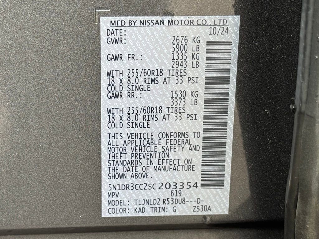 Certified 2025 Nissan Pathfinder SL image 34