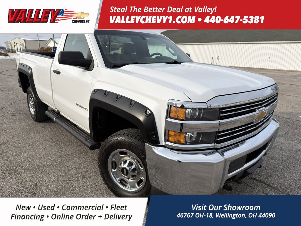 Used 2016 Chevrolet Silverado 2500 W/T w/ Snow Plow Prep Package