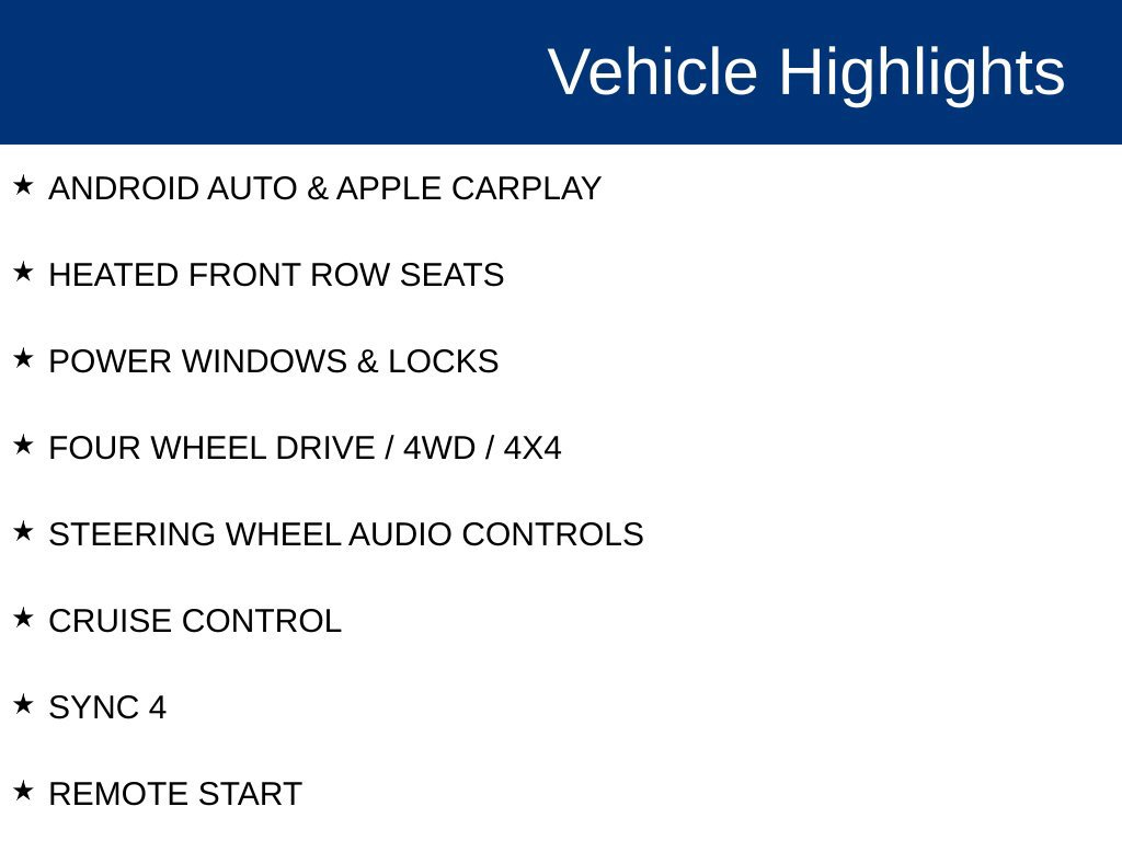 Used 2024 Ford F150 XLT w/ Equipment Group 302A MID AWD/4WD image 8