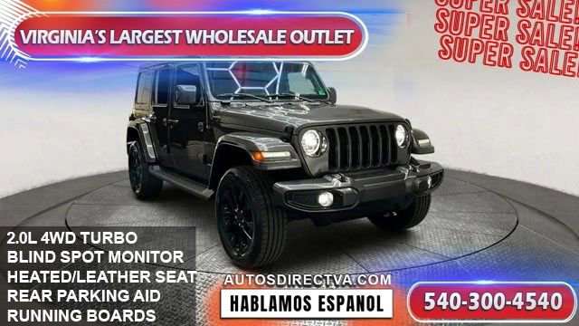 Used 2021 Jeep Wrangler Unlimited Sahara