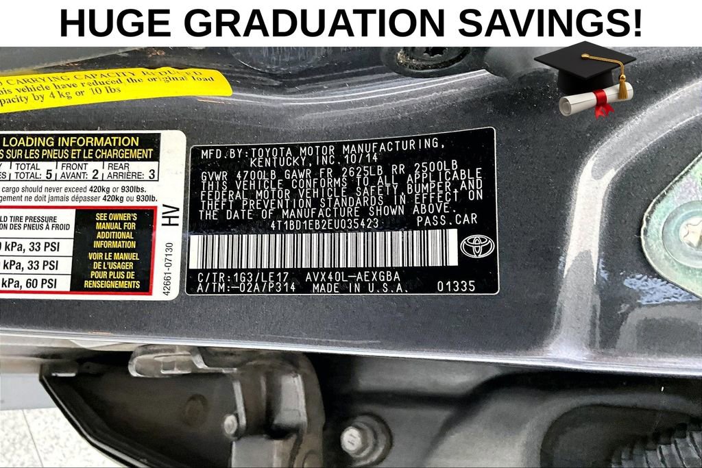 Used 2014 Toyota Avalon XLE Touring FWD image 41