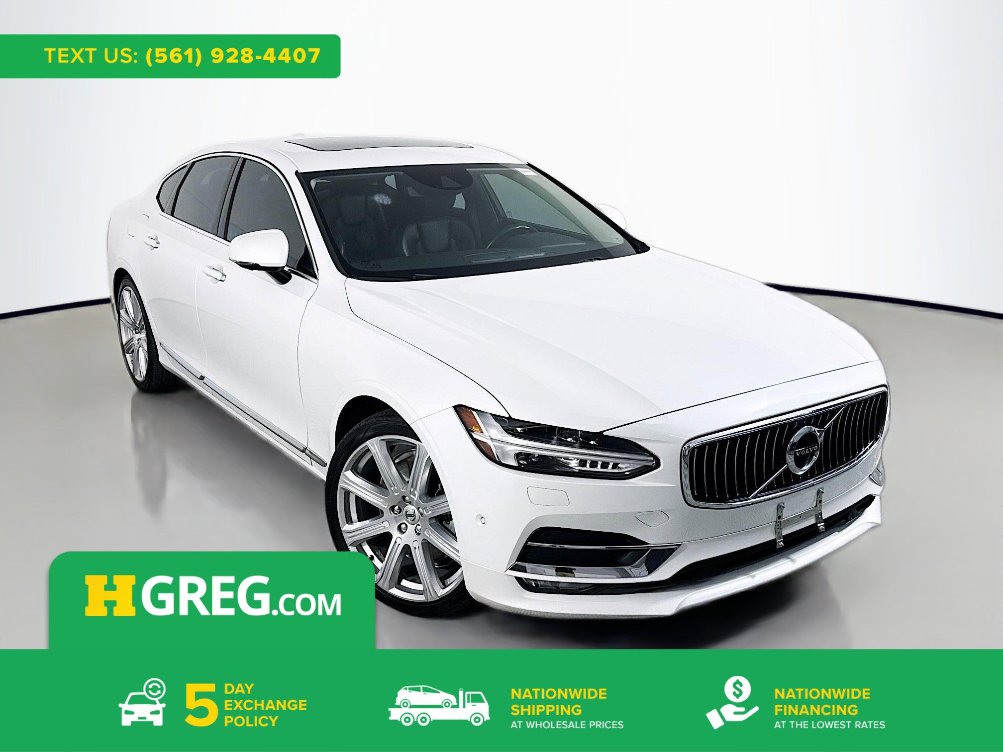 Used 2017 Volvo S90 T6 Inscription w/ Vision Package image 1