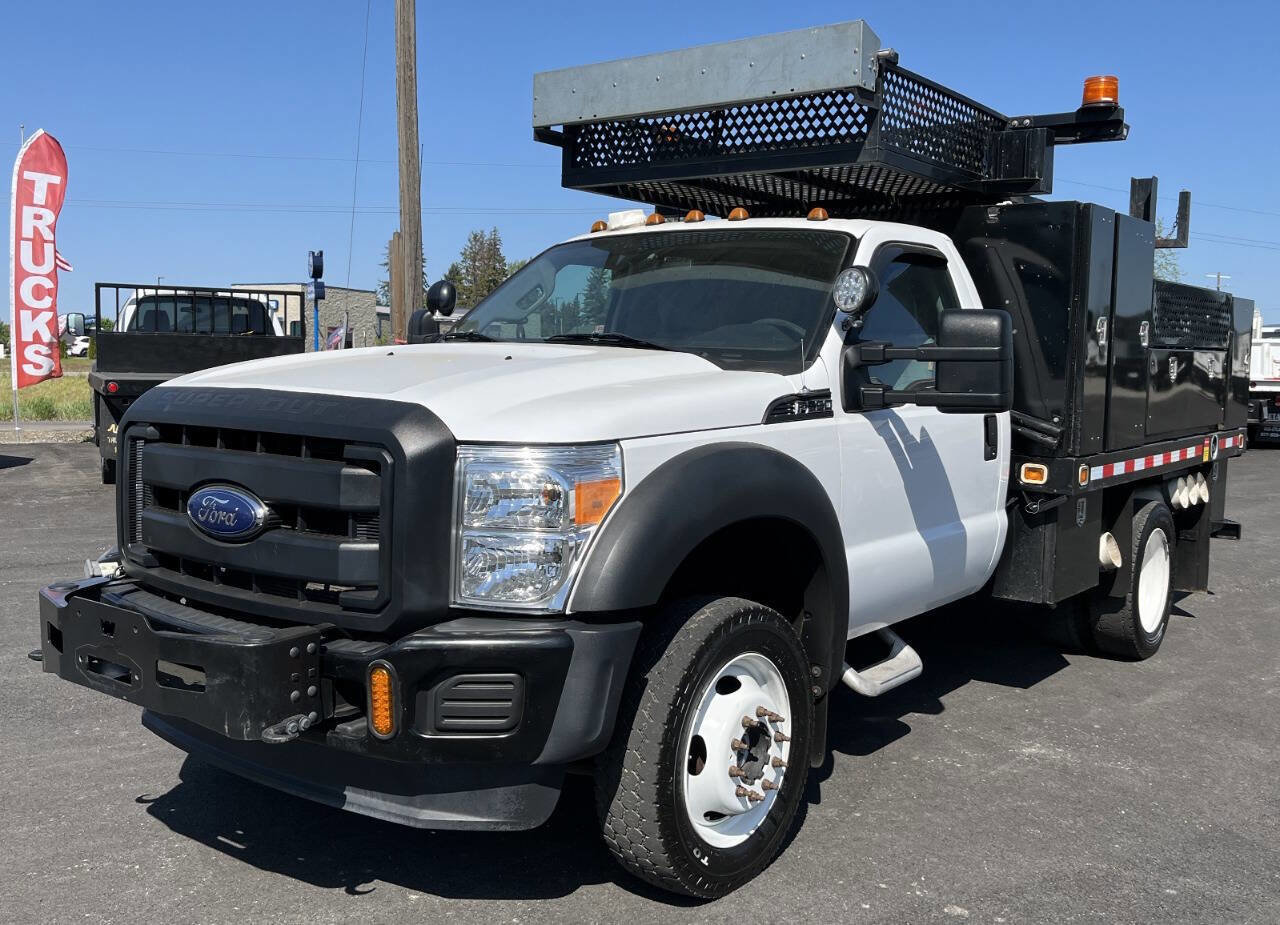 Used 2016 Ford F550 4x4 Regular Cab Super Duty image 1