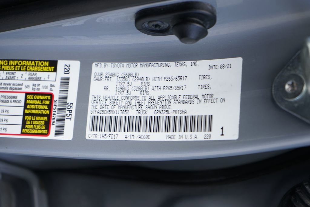 Used 2021 Toyota Tacoma TRD Sport image 49