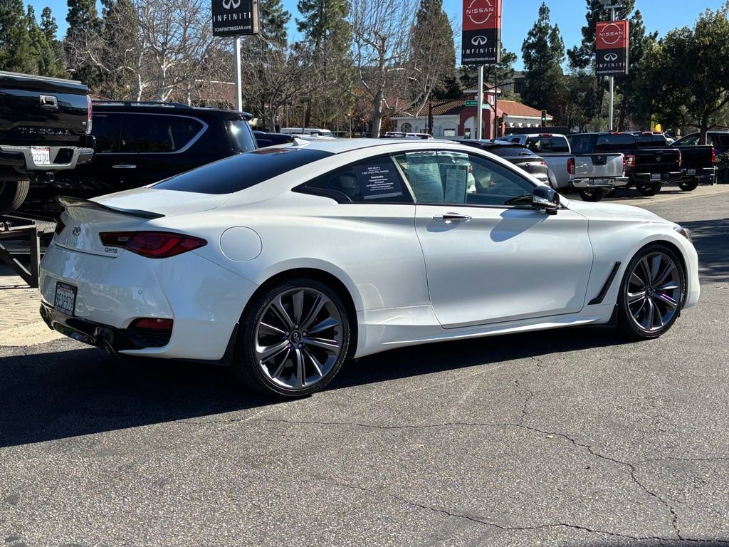 Used 2022 INFINITI Q60 Red Sport 400 w/ Cargo Package image 3