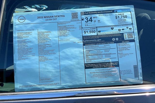 Used 2025 Nissan Sentra SV w/ All-Weather Package image 26