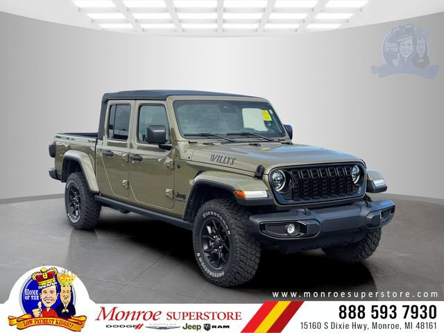 Certified 2025 Jeep Gladiator Mojave AWD/4WD image 1