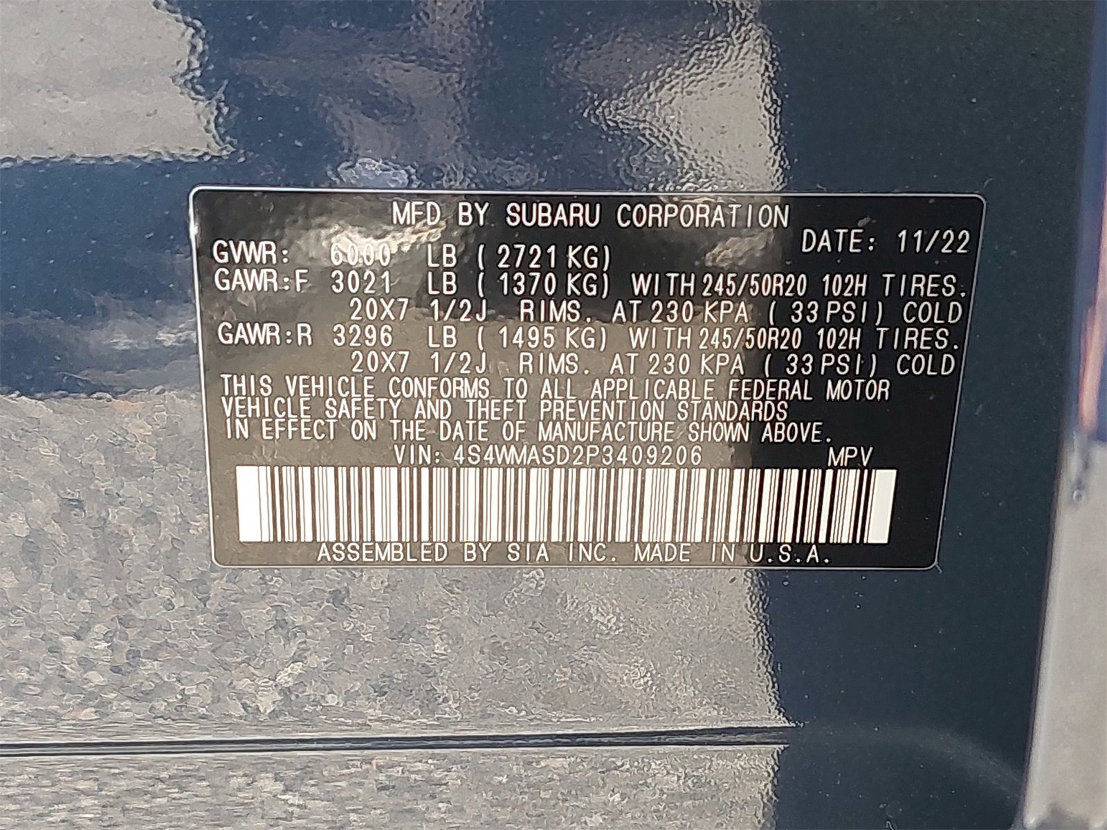 Used 2023 Subaru Ascent Limited image 14