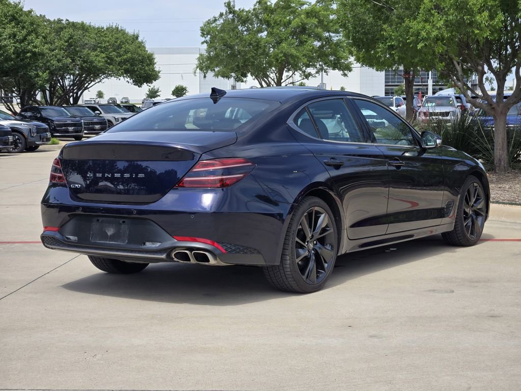 Used 2023 Genesis G70 2.0T w/ Sport Prestige Package RWD image 4