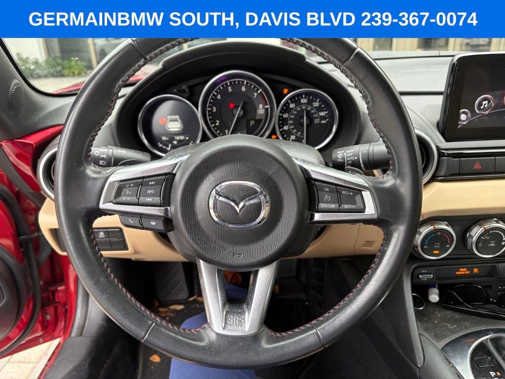 Used 2019 MAZDA MX-5 Miata RF Grand Touring RWD image 19