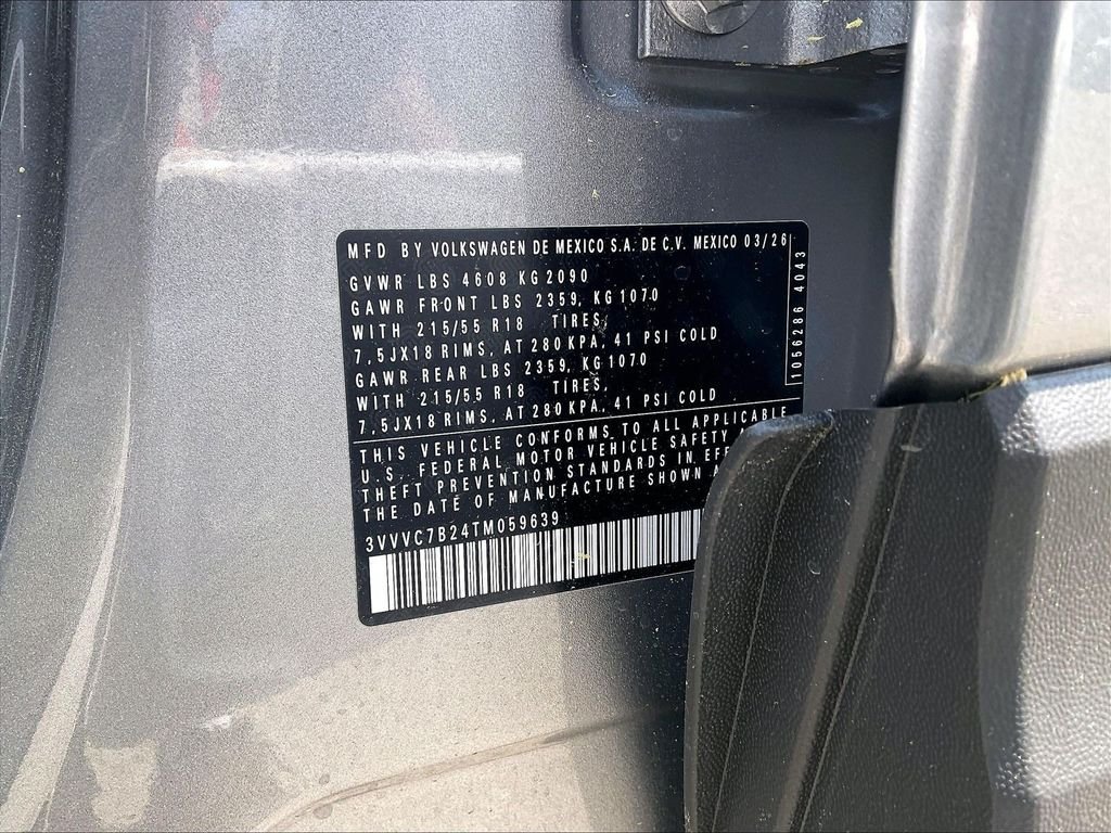 New 2026 Volkswagen Taos SE AWD/4WD image 16