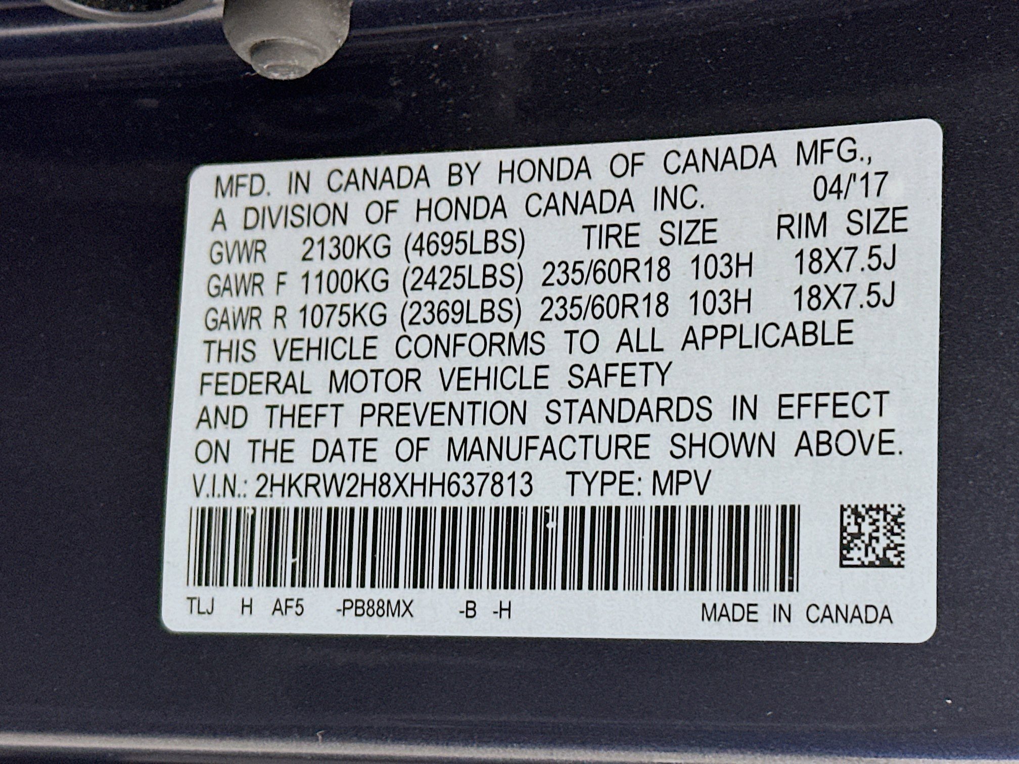 Used 2017 Honda CR-V EX-L image 12