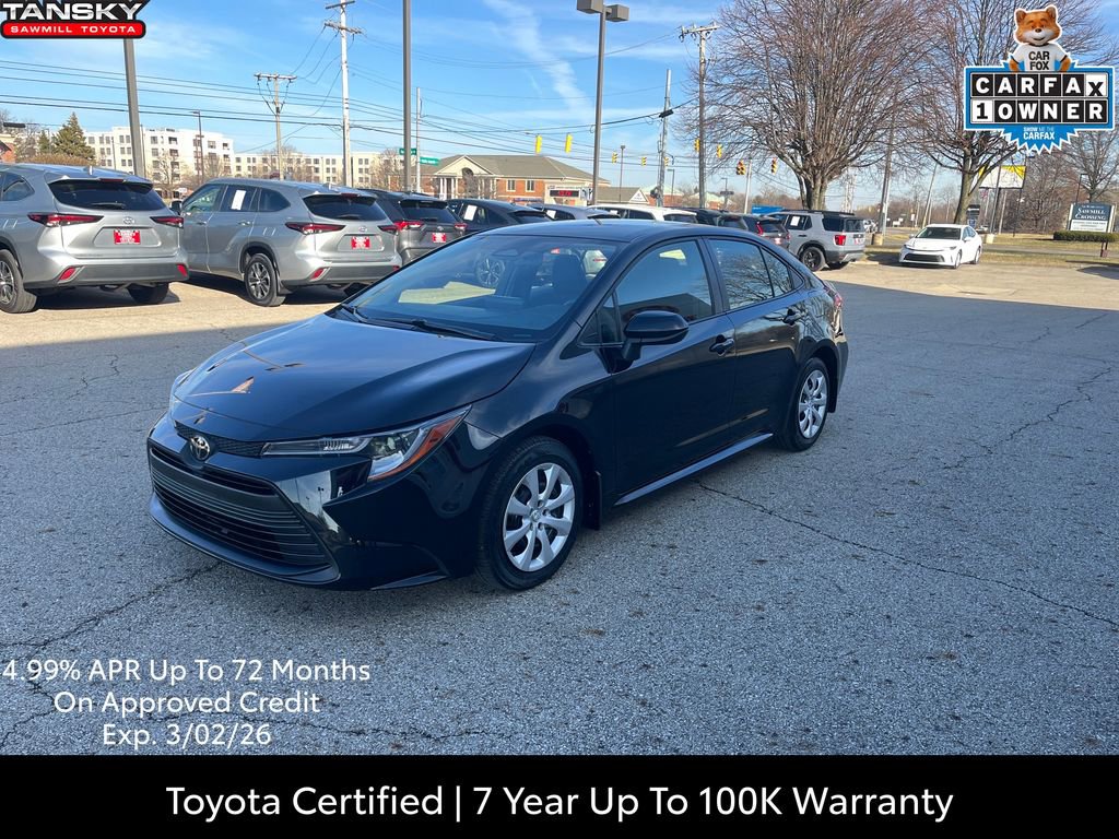 Certified 2023 Toyota Corolla LE image 1