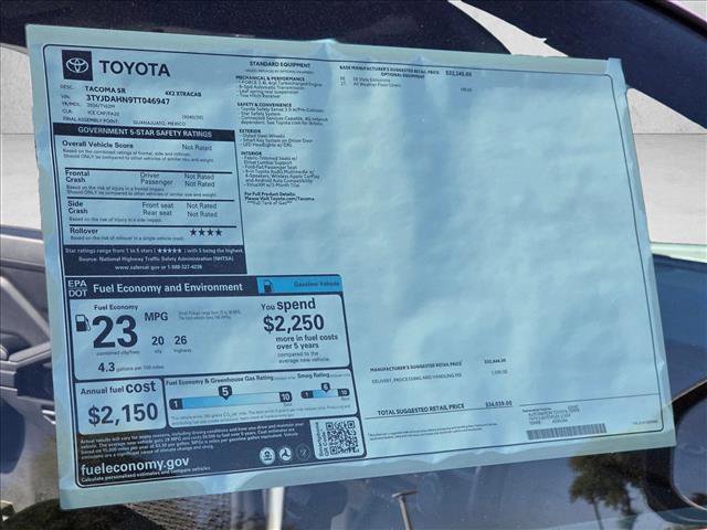 New 2026 Toyota Tacoma SR image 17