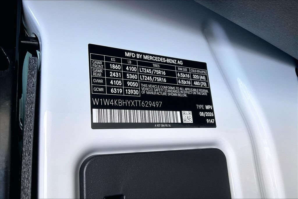 New 2026 Mercedes-Benz Sprinter 2500 image 13