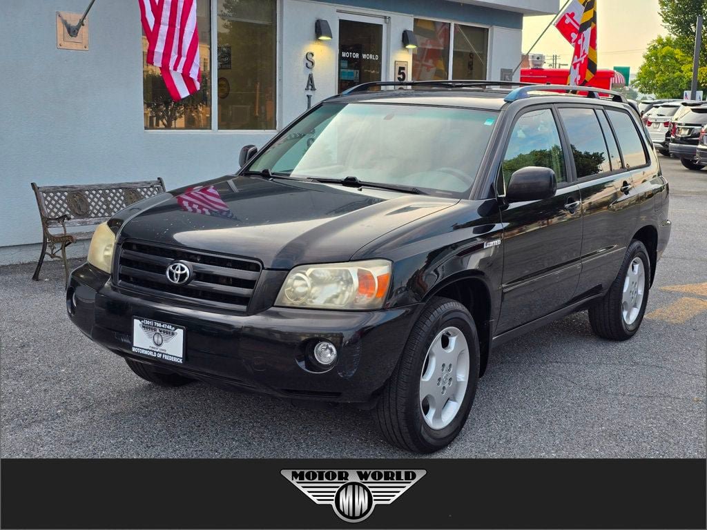 Used 2004 Toyota Highlander Limited w/ Leather Trim Pkg
