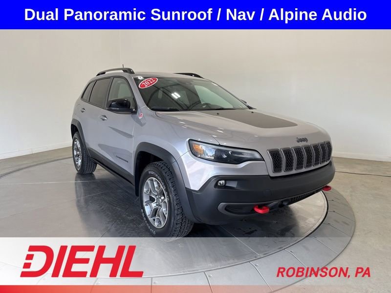 Used 2022 Jeep Cherokee Trailhawk w/ Sun, Sound & Nav Group