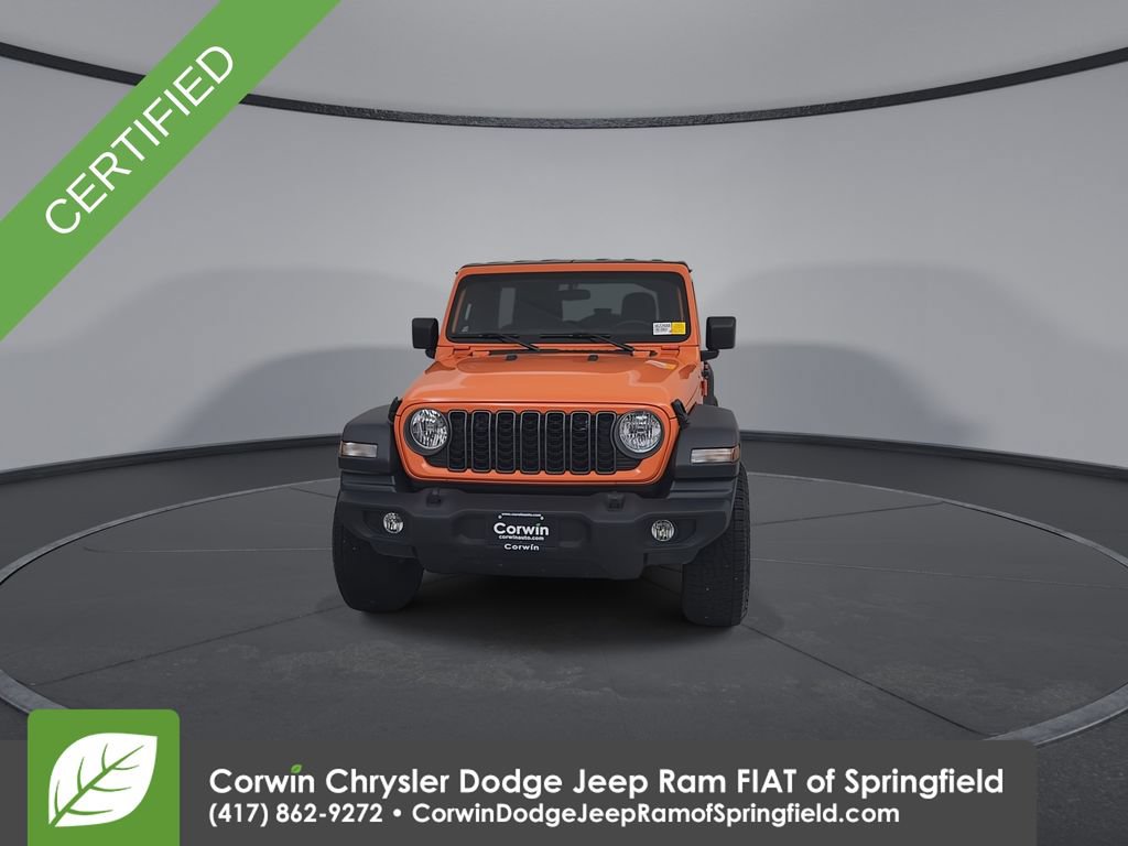 Certified 2025 Jeep Wrangler Unlimited Sport AWD/4WD image 11