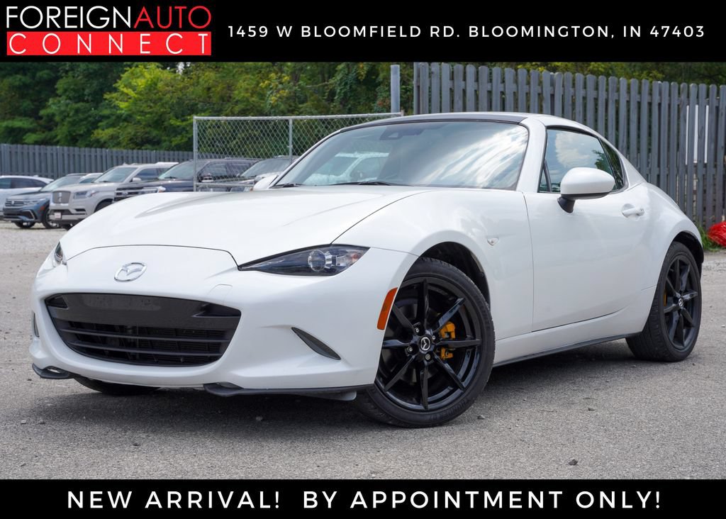 Used 2021 MAZDA MX-5 Miata RF Grand Touring RWD video 1