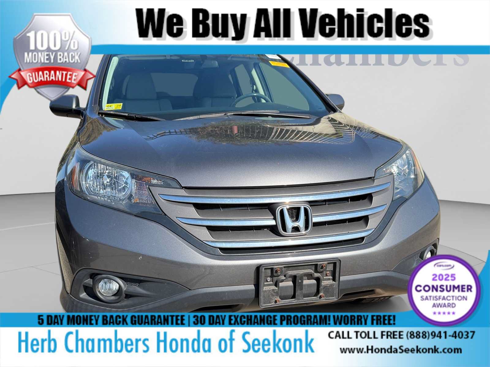 Used 2014 Honda CR-V EX-L image 1