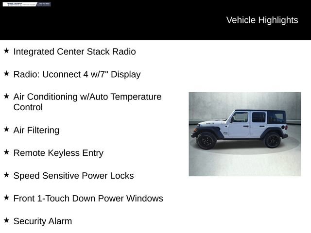 Used 2021 Jeep Wrangler Unlimited Sport image 20