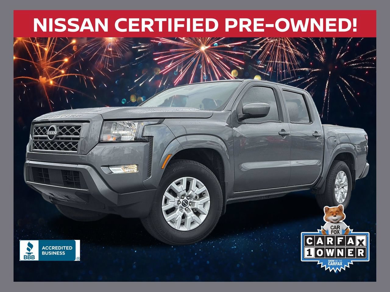 Certified 2024 Nissan Frontier SV w/ SV Convenience Package