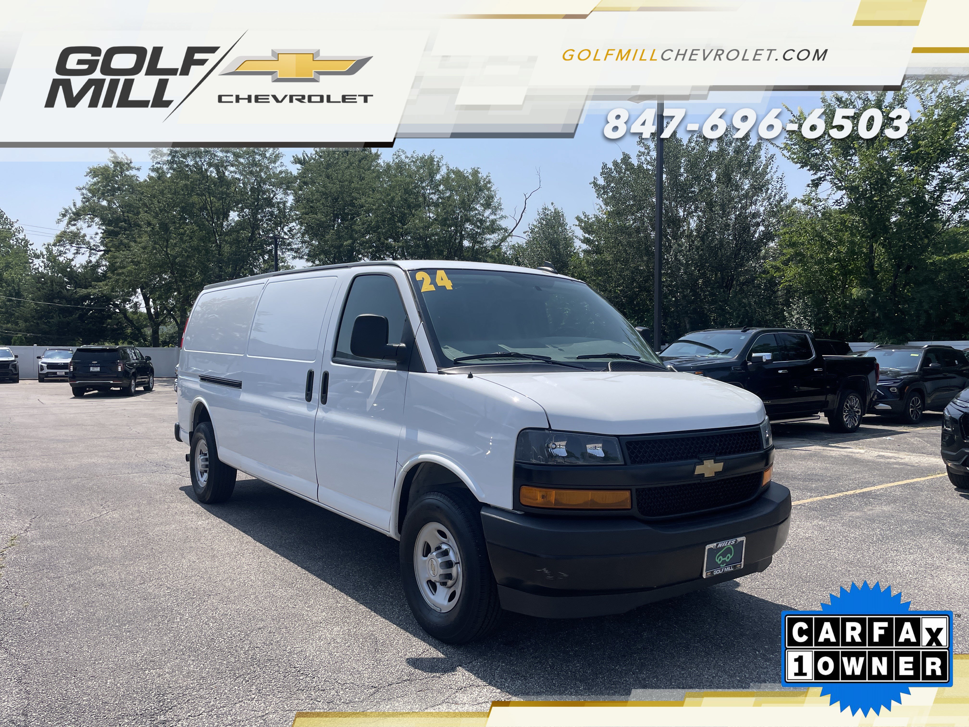 Certified 2024 Chevrolet Express 2500 Extended w/ Driver Convenience Package RWD image 5