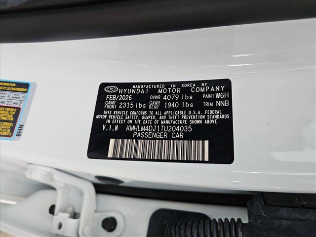 New 2026 Hyundai Elantra SEL FWD image 20