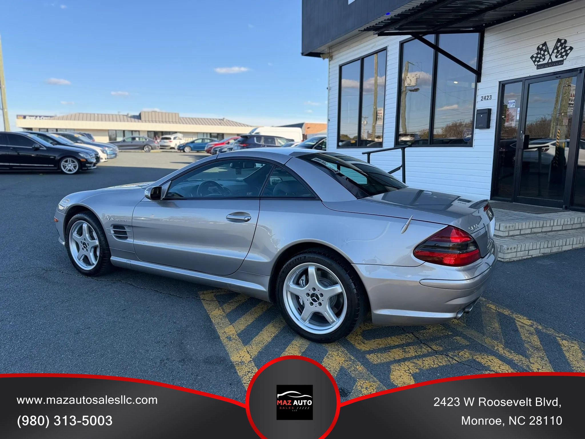 Used 2006 Mercedes-Benz SL 55 AMG SL 55 AMG Roadster 2D image 7