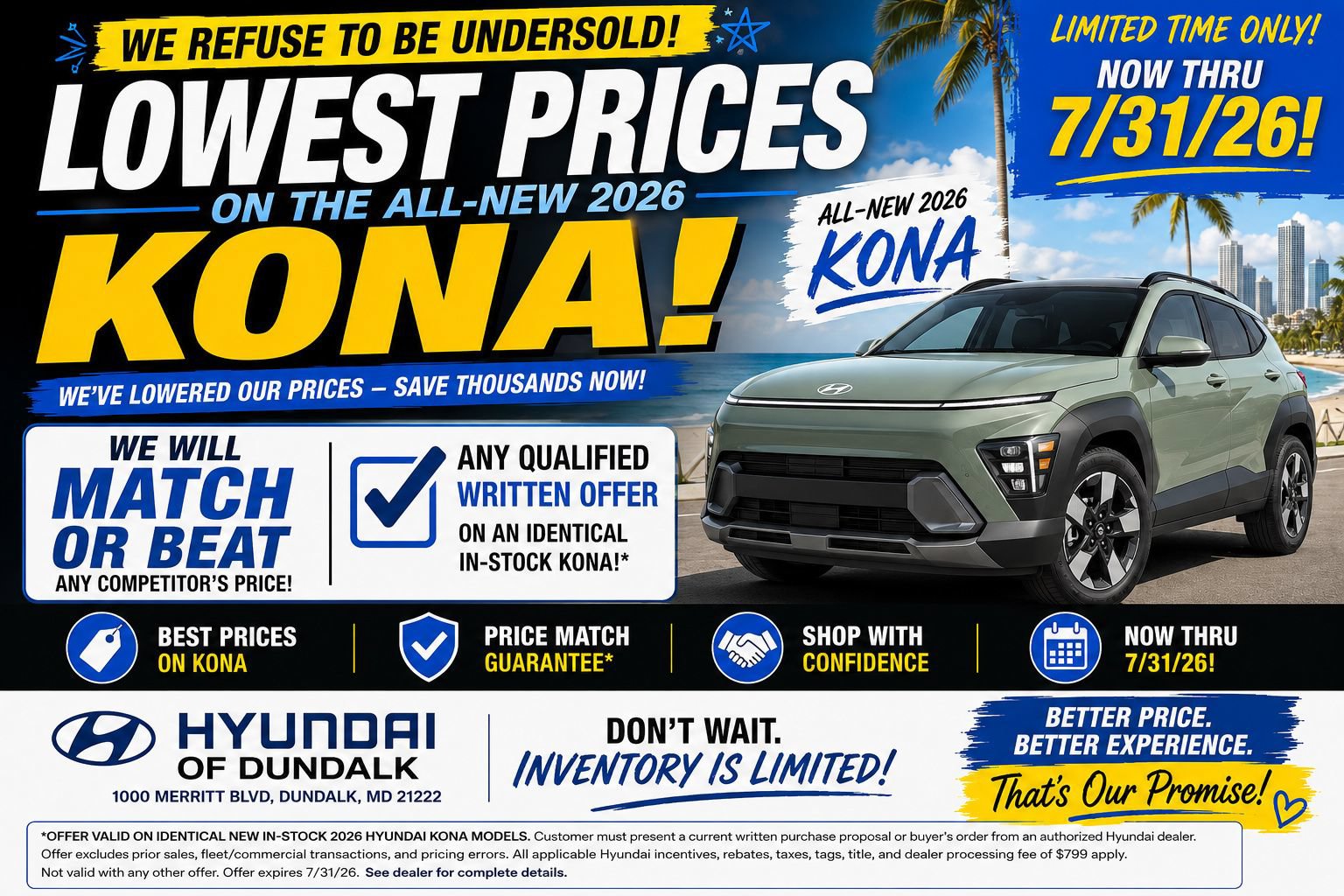 New 2026 Hyundai Kona Limited AWD/4WD image 2