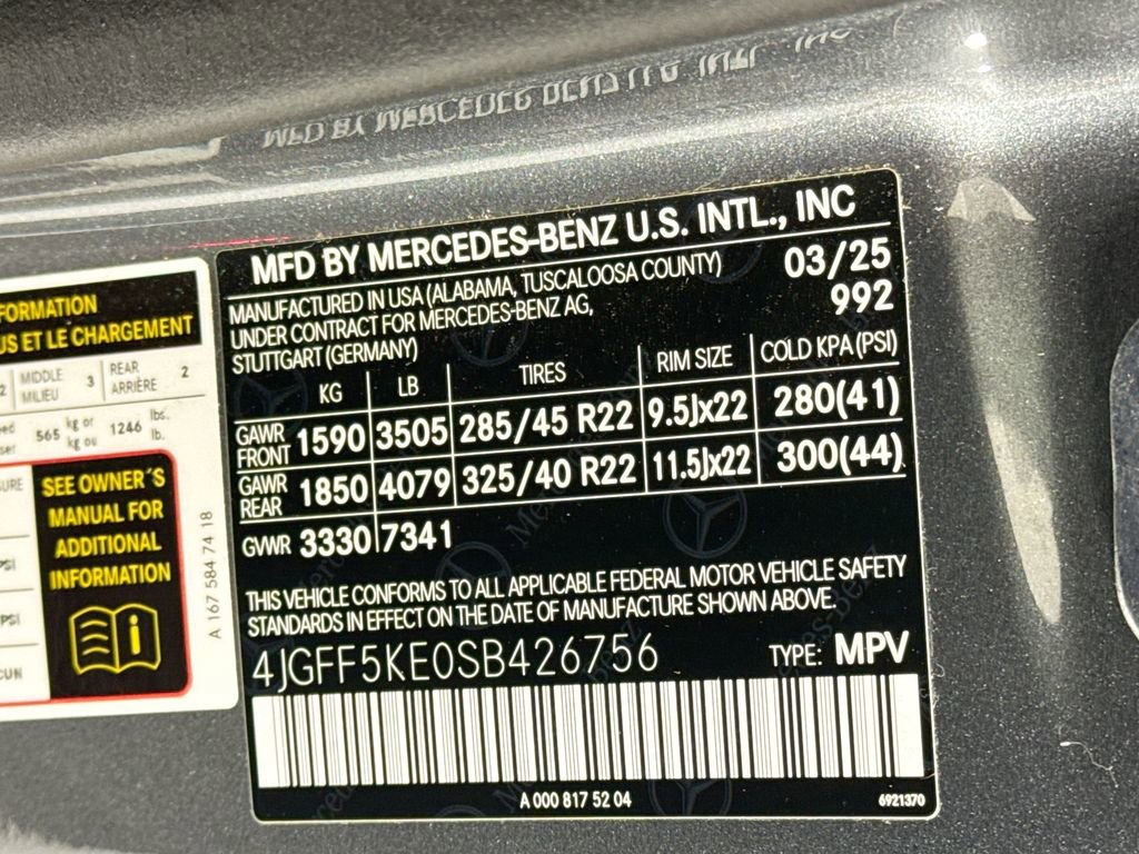 Certified 2025 Mercedes-Benz GLS 450 4MATIC image 36