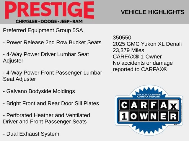 Used 2025 GMC Yukon XL Denali image 2