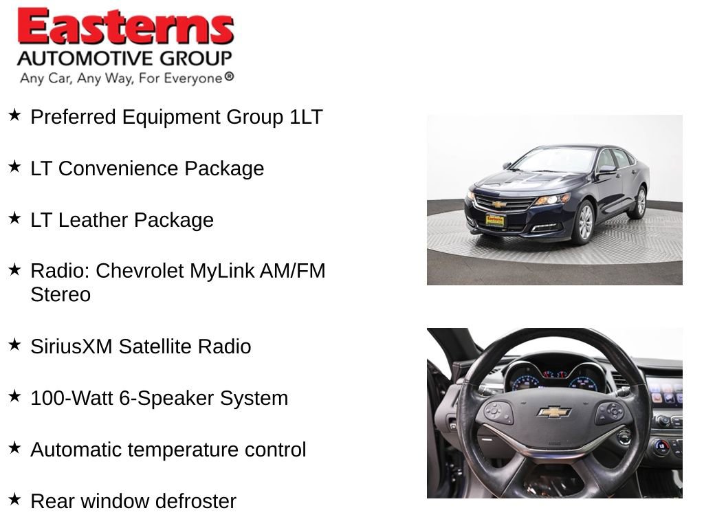 Used 2018 Chevrolet Impala LT w/ LT Leather Package image 11