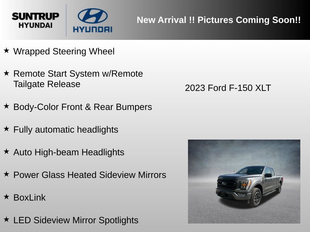 Used 2023 Ford F150 XLT w/ Equipment Group 302A High AWD/4WD image 11