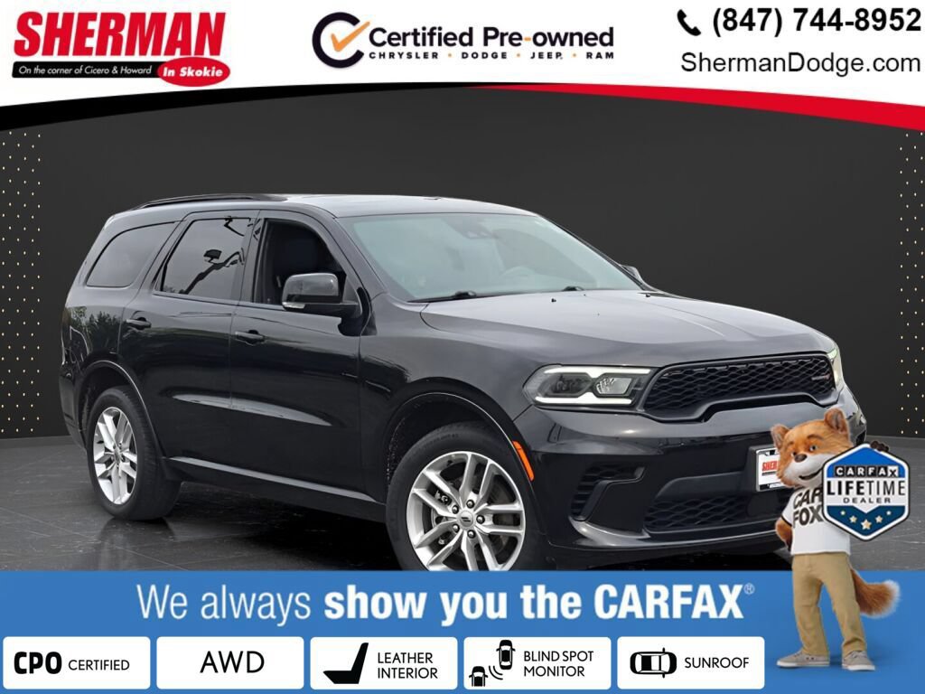 Certified 2024 Dodge Durango GT