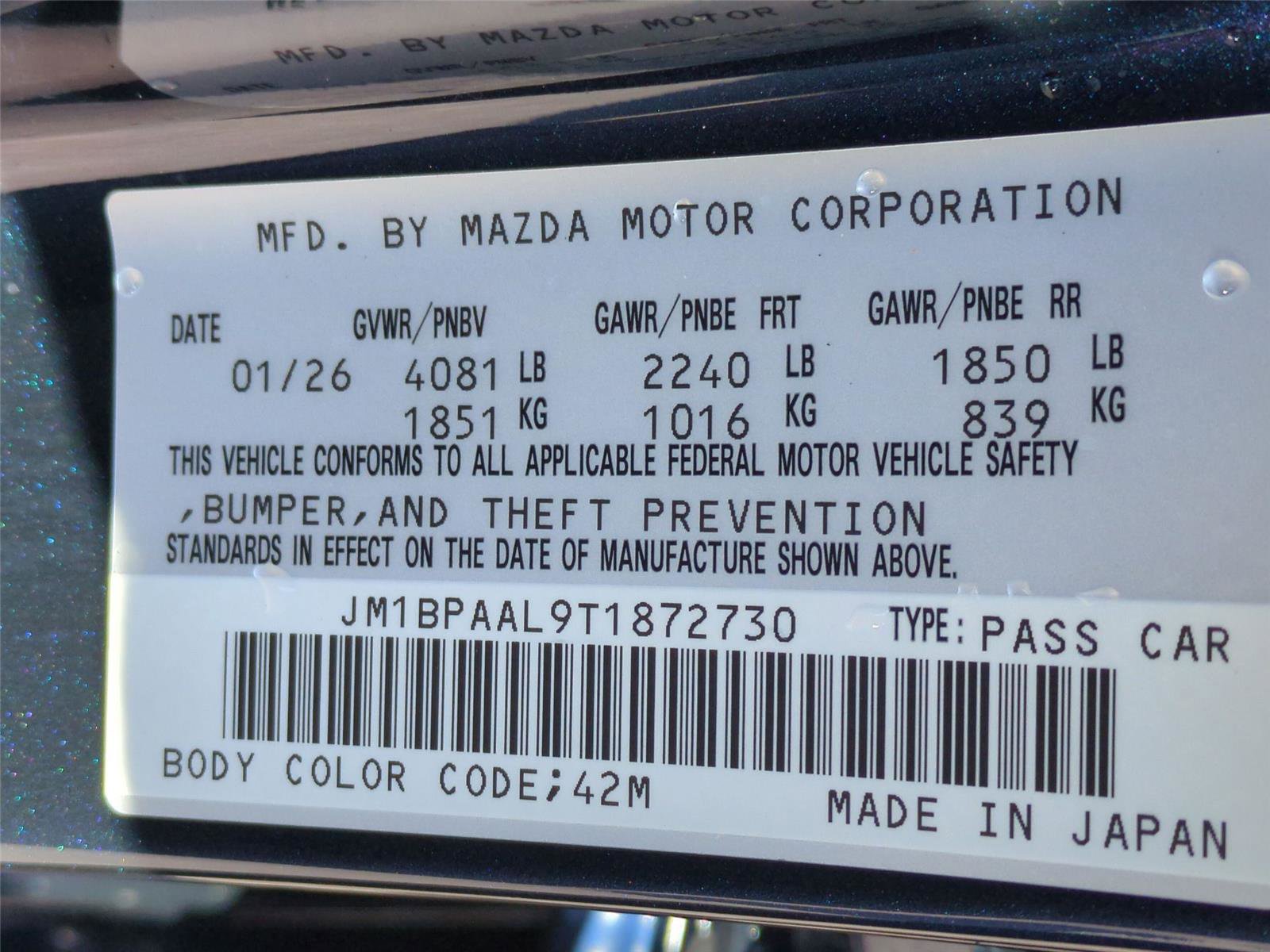 New 2026 MAZDA MAZDA3 s image 24