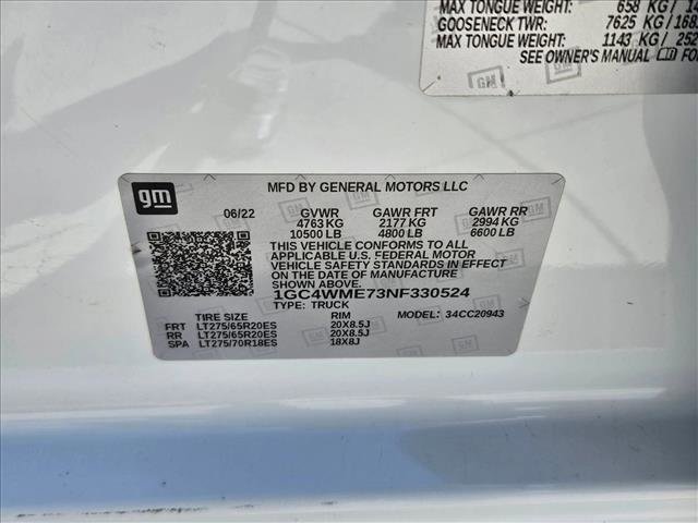 Used 2022 Chevrolet Silverado 2500 Custom w/ Custom Convenience Package RWD image 23