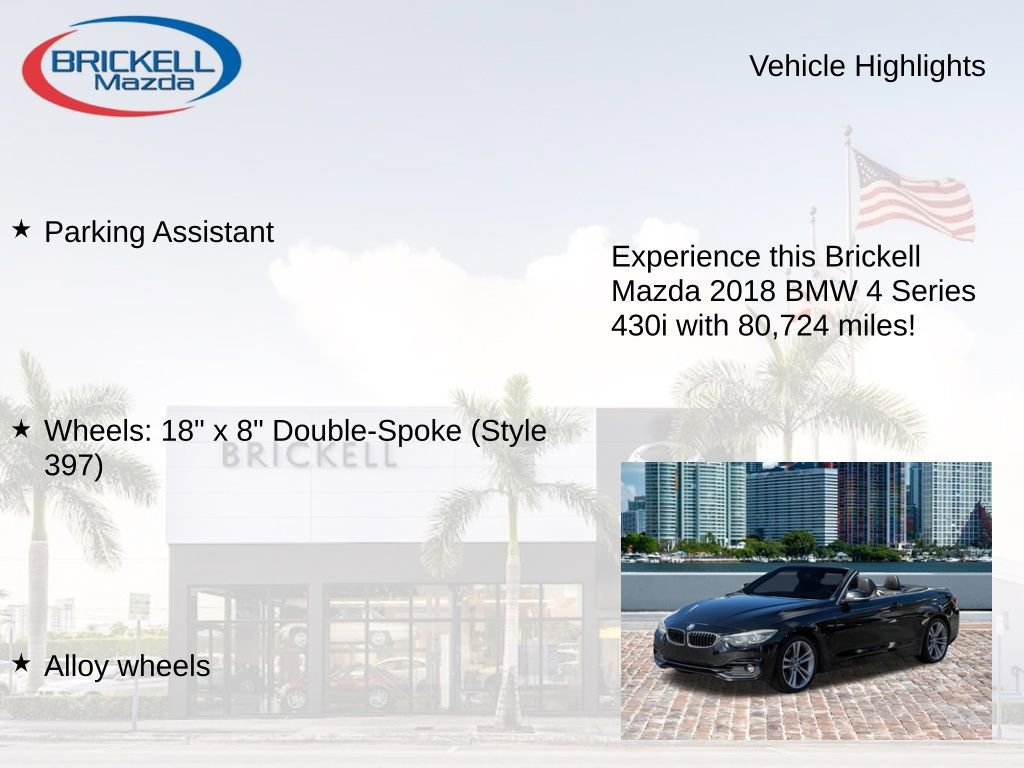 Used 2018 BMW 430i Convertible image 11