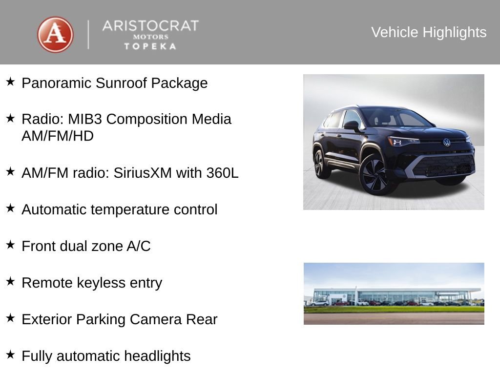 Used 2025 Volkswagen Taos SE image 4