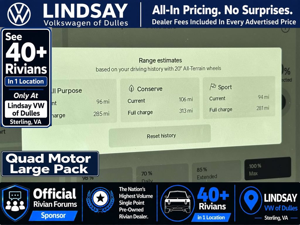 Used 2022 Rivian R1T Launch Edition AWD/4WD image 26