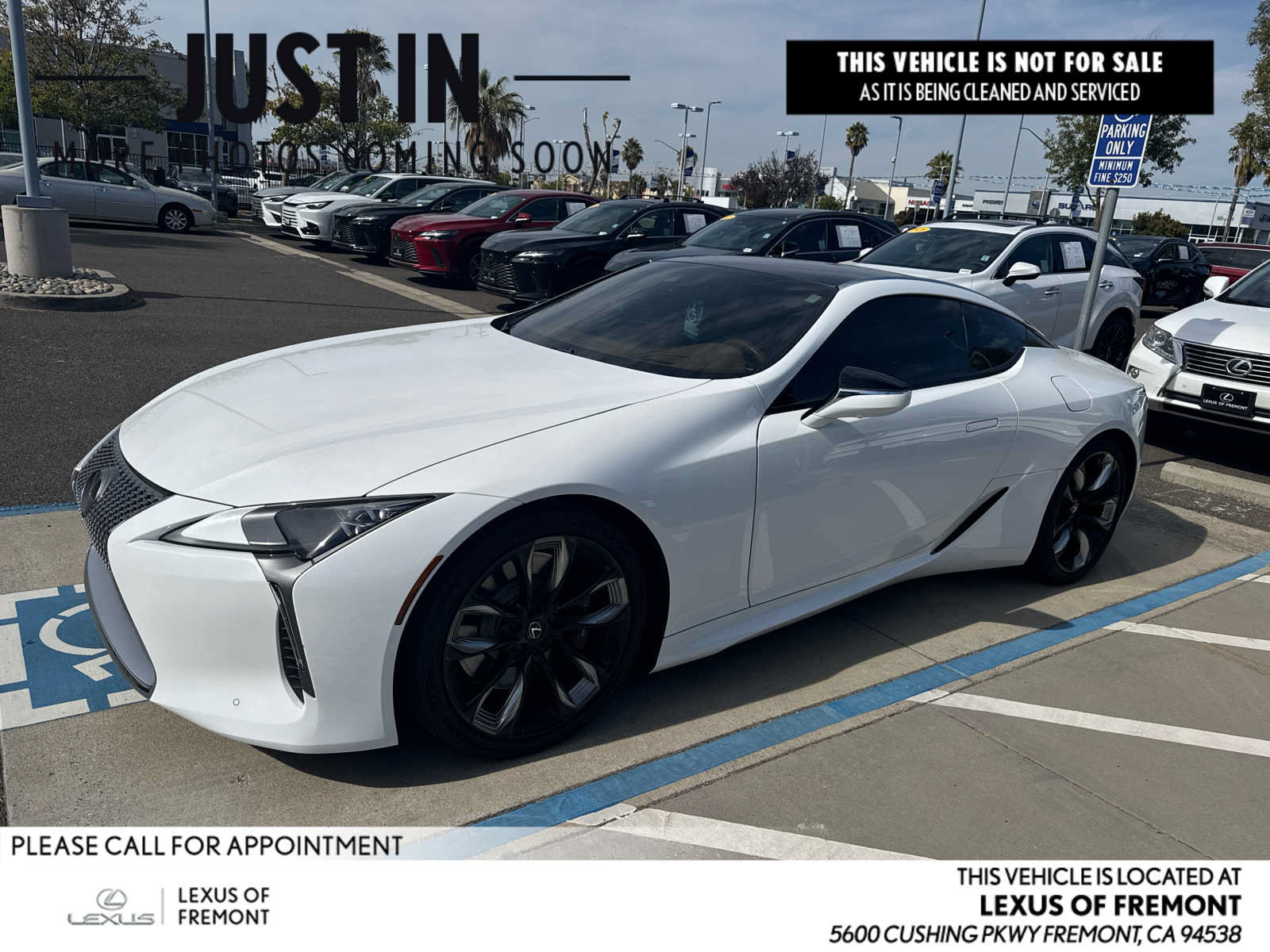 Used 2024 Lexus LC 500 Coupe w/ Dynamic Handling Package RWD image 1