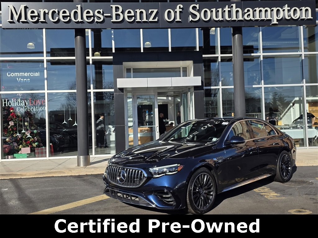 Certified 2025 Mercedes-Benz E 53 AMG e 4MATIC Sedan