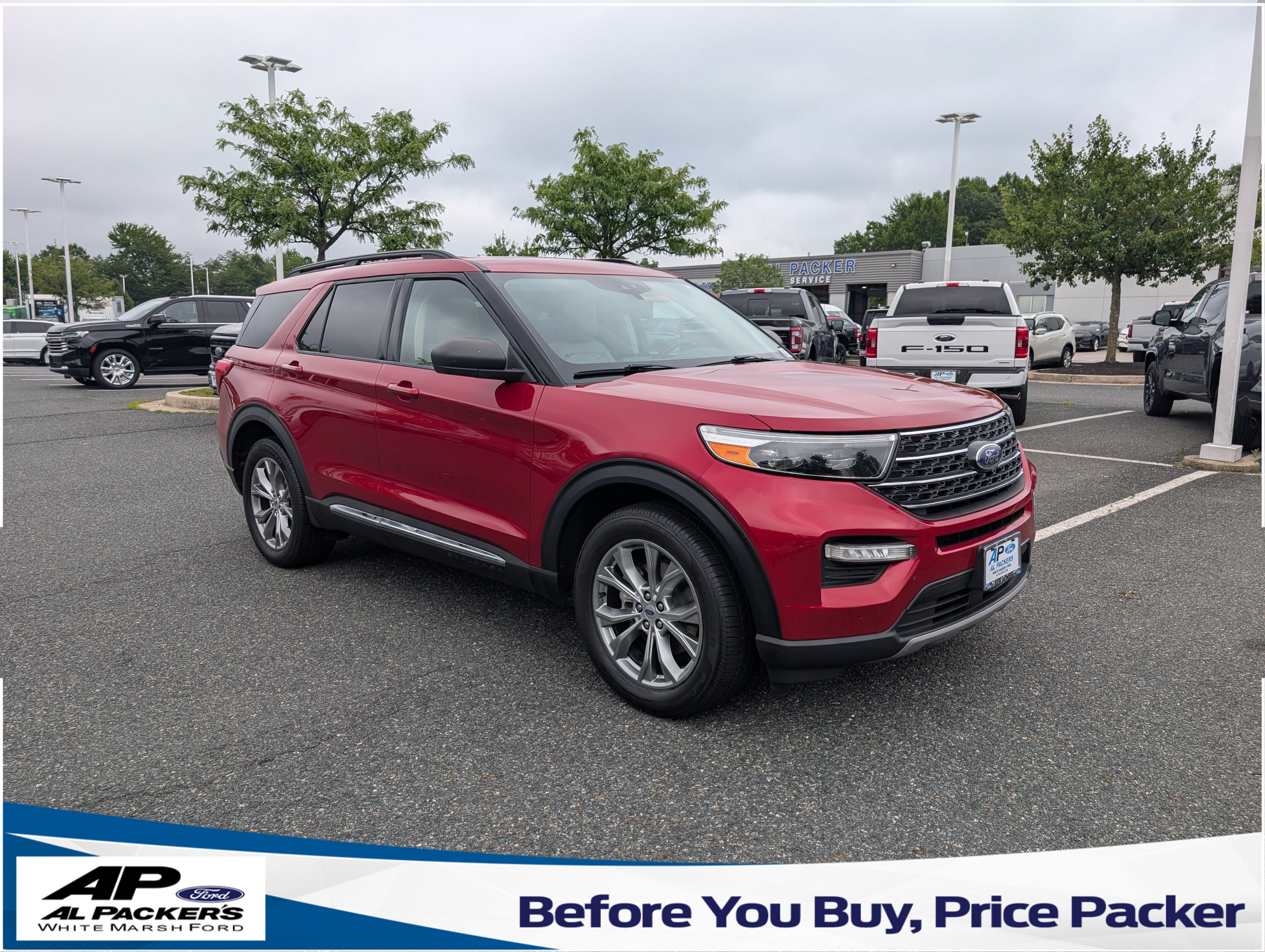 Certified 2020 Ford Explorer XLT w/ Equipment Group 202A AWD/4WD image 1
