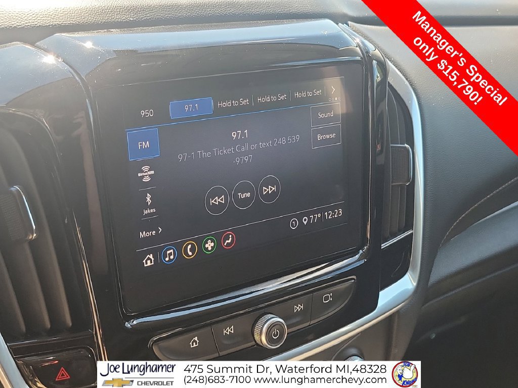 Certified 2020 Chevrolet Traverse LT FWD image 14