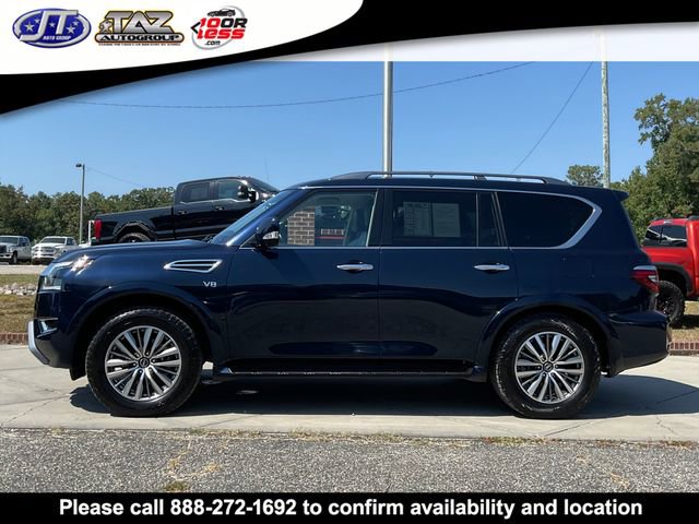 Used 2021 Nissan Armada SL w/ Captain's Chairs Package AWD/4WD image 4